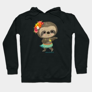 Sloth dancing hula Hoodie